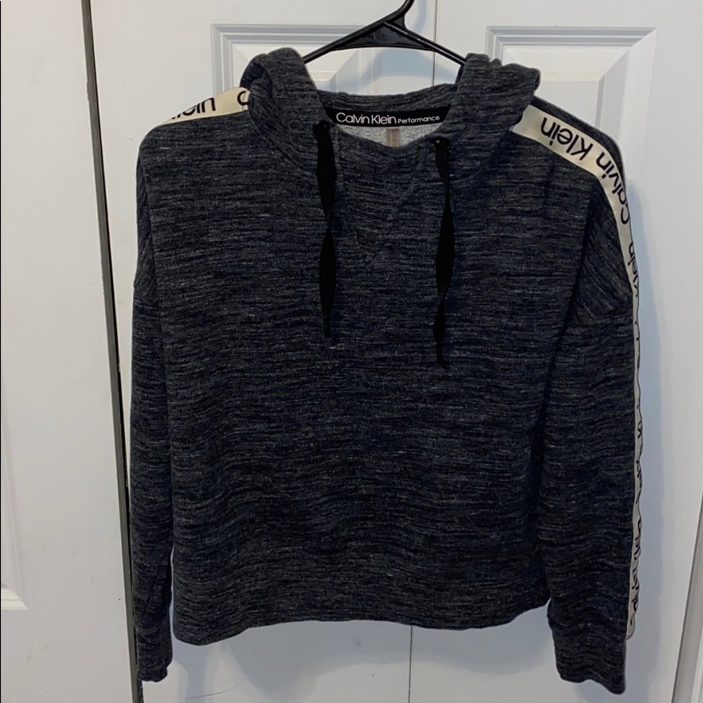calvin klein gray hoodie NWOT